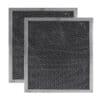 (2 Pack) Charcoal Carbon Range Hood Filter Replacements